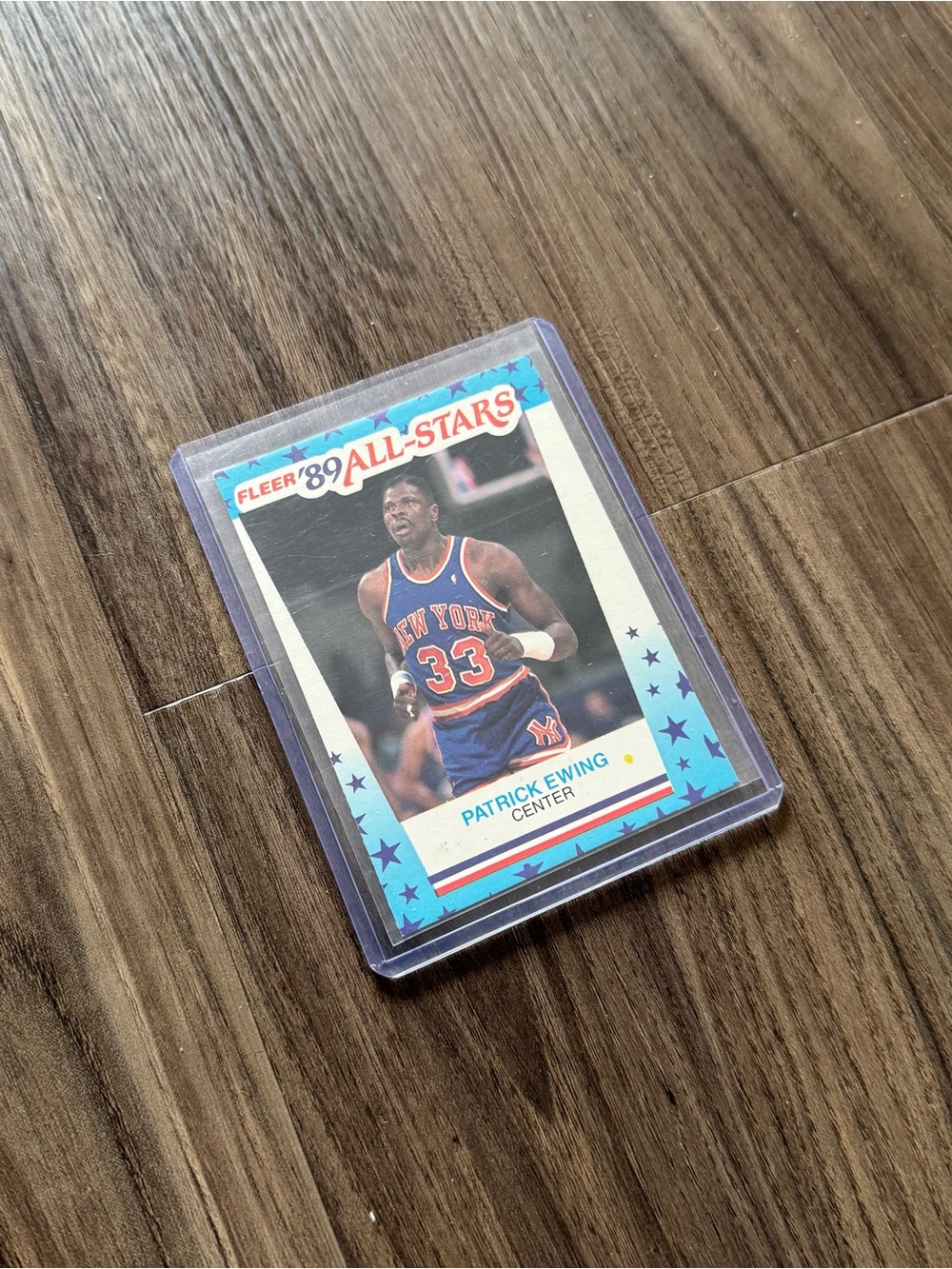 Fleer '89 All-Stars Patrick Ewing Basketball Card